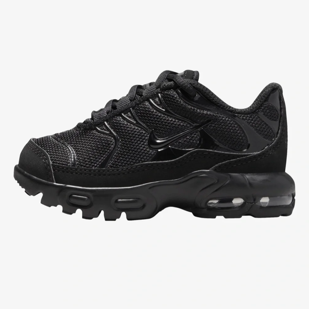 Nike Air Max Plus Td Triple Black Colorway Toddlers